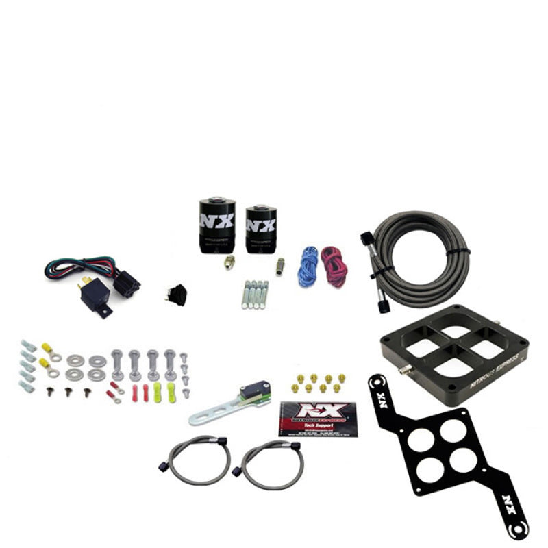 Nitrous Express Dominator Single Entry Billet Crossbar RNC Nitrous Kit (250-750HP) w/o Bottle 63870-00 63870-00 Photo - Primary