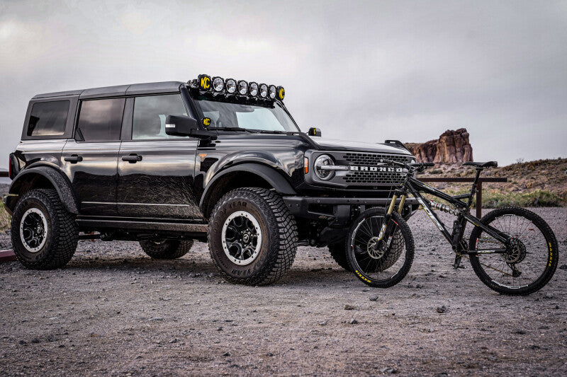 KC HiLiTES 2021+ Ford Bronco 50in Overhead Light Bar Mounting Bracket Set 7332 7332 Photo - lifestyle view