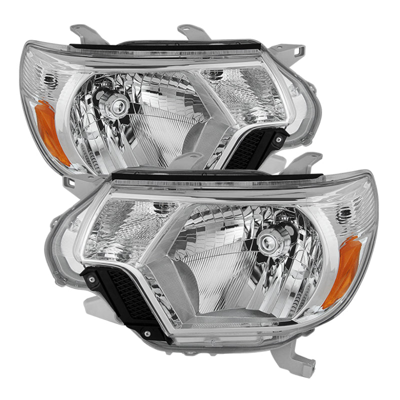 SPYDER Xtune Toyota Tacoma 2012-2015 OEM Style Headlights Chrome HD-JH-TTA12-AM-C 9031083 9031083 Photo - Primary