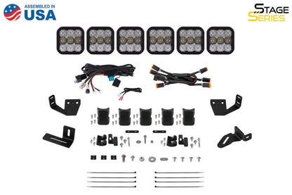 Diode Dynamics Prinsu/Sherpa Roof Racks-SS5 7-Pod CrossLink Mounting Kit - Pro Yellow Driving DD7831 DD7831 User 7