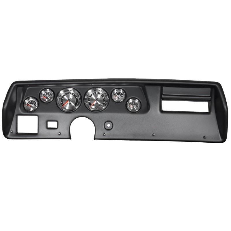 Autometer American Muscle Gauge Kit 6 Pc Chevelless/Monte 70-72 Tach/Mph/Fuel/Oilp/Wtmp/Volt 7025 7025 Photo - Primary