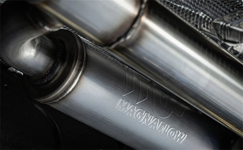 Magnaflow 19-23 Chevy Silverado 1500 19-23 GMC Sierra 1500 Overland Cat-Back Exhaust 19626 19626 Photo - Mounted