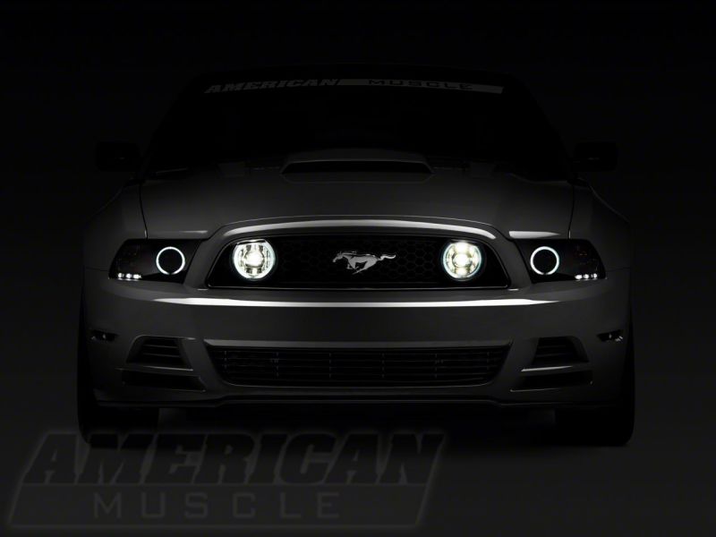Raxiom 13-14 Ford Mustang GT CCFL Halo Fog Lights- Chrome 49176 49176 Photo - Close Up