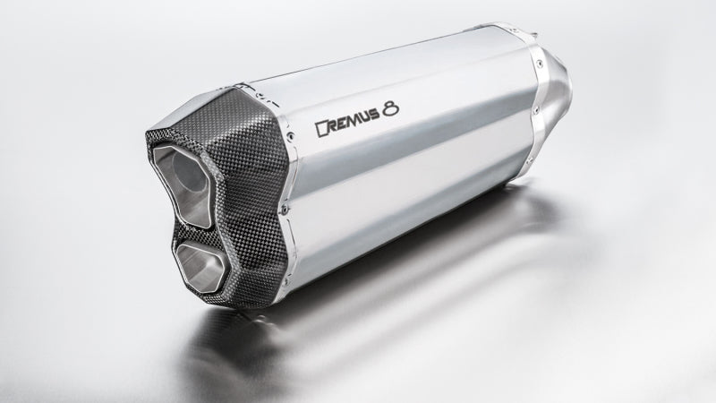 Remus 18-20 BMW R 1250 GS/Adventure Remus 8 Stainless Steel Race Slip On (Connection Tube Req) 84683 100065 84683 100065 User 1
