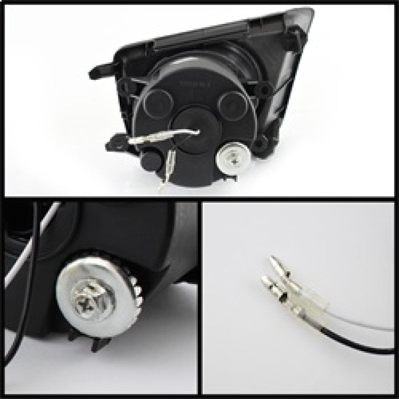 Spyder Toyota Tacoma 2012-2015 LED Fog Lights w/Switch Clear FL-LED-TTA2012-C 5075154 5075154 Photo - Unmounted