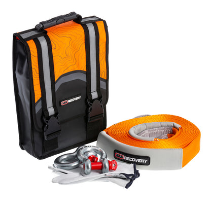 ARB Weekender Recovery Kit Incl 17600lb Recovery Strap/4.75T Shackles RK12A RK12A Photo - Unmounted