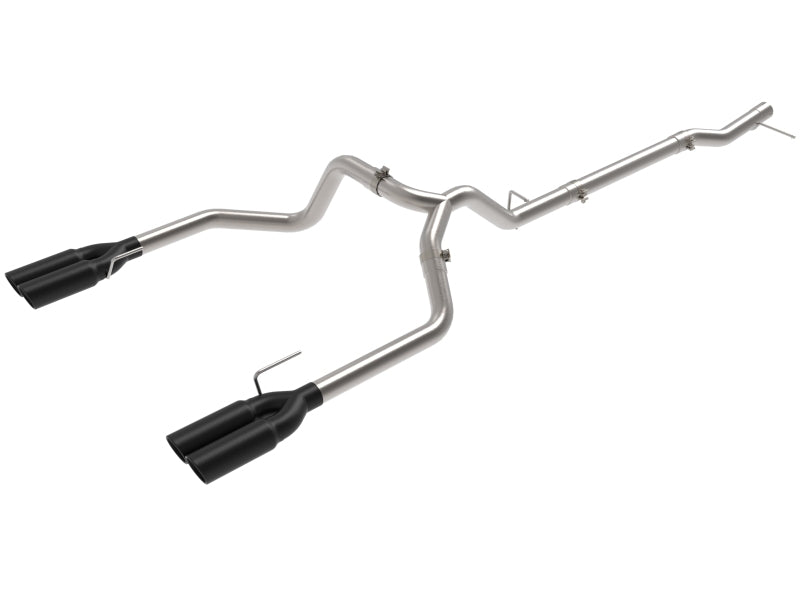 aFe 23-24 GM Trucks L6-3.0L (td) LZ0 Vulcan Series 3in 304 SS DPF-Back Exhaust System w/ Black Tip 49-34146-B 49-34146-B Photo - Primary