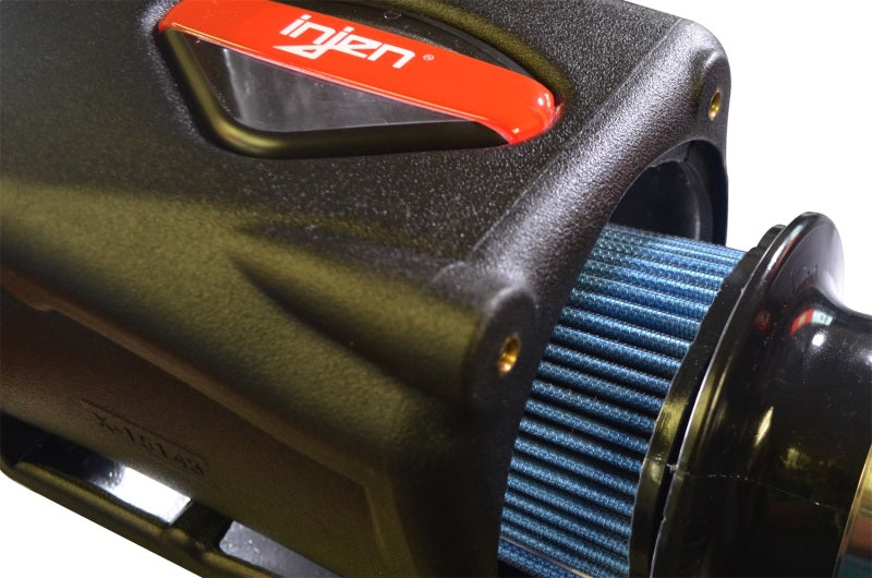 Injen 2018+ Jeep Wrangler JL V6-3.6L Wrinkle Black Power-Flow Air Intake System PF5005WB PF5005WB Photo - Unmounted