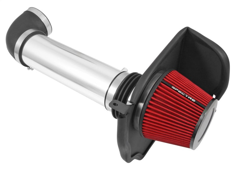 Spectre 11-17 Dodge Challenger/Charger 5.7L V8 Air Intake Kit - Polished w/Red Filter 9036 9036 Photo - Primary