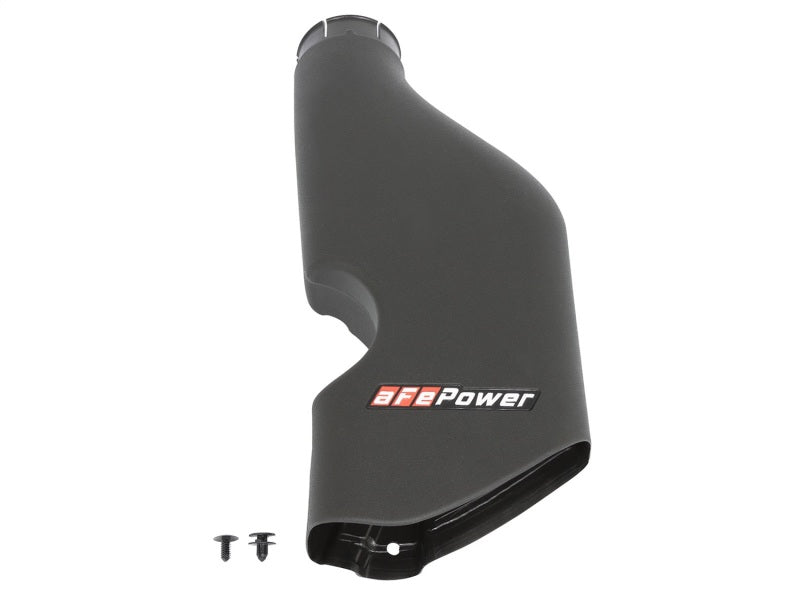 aFe Momentum HD Intake System Dynamic Air Scoop: Nissan Titan XD 16-17 V8- 54-76105-S Photo - Unmounted