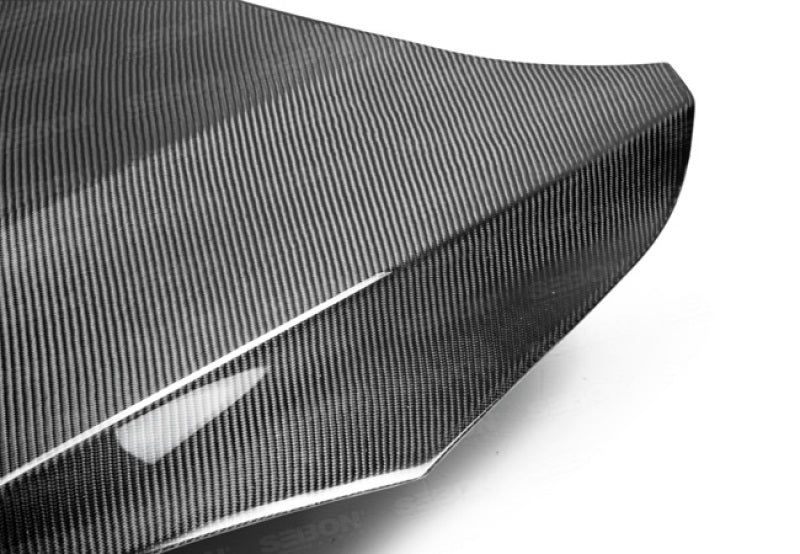 Seibon 10-12 Mazda MazdaSpeed3 OEM Style Carbon Fiber Hood HD1012MZ3-OE HD1012MZ3-OE Photo - Primary