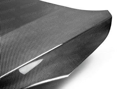 Seibon 10-12 Mazda MazdaSpeed3 OEM Style Carbon Fiber Hood HD1012MZ3-OE HD1012MZ3-OE Photo - Primary