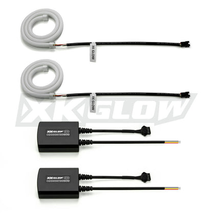 XKGLOW XK Glow 24inch - 2pc Sequential Switchback LED Strip Kit DRL Turnsignal for Headlights XK043001-24 XK043001-24 User 1