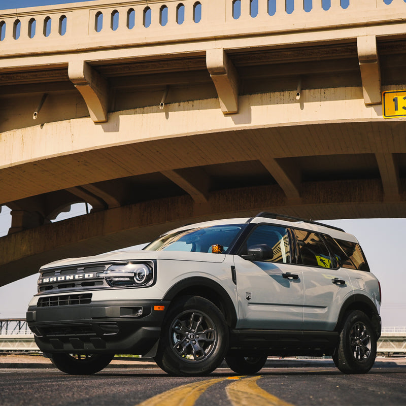 Rigid Industries Rigid 2021+ Ford Bronco Sport A-Pillar D-SS Series Side Shooter Light Mount Kit 46710 46710 Photo - Mounted