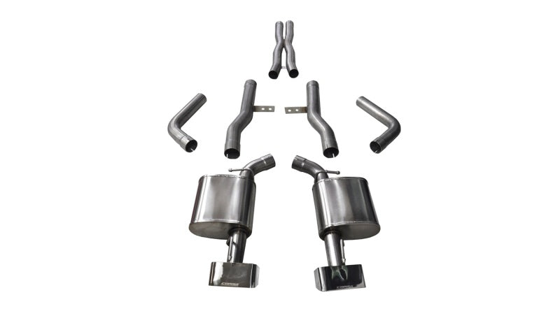 Corsa Performance 15-16 Dodge Challenger SRT / Scat Pack / R/T 6.4L Polished Xtreme 14994 Photo - Primary