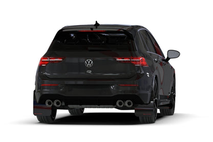 Rally Armor 2022 MK8 Volkswagen Golf GTI/R Red UR Mud Flap w/ White Logo MF80-UR-RD/WH MF80-UR-RD/WH User 1
