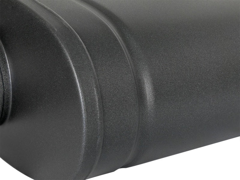 aFe MACH Force-Xp 409 Stainless Steel Muffler w/ High-Temp Black finish 49M00016-B Photo - Unmounted