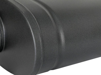aFe MACH Force-Xp 409 Stainless Steel Muffler w/ High-Temp Black finish 49M00016-B Photo - Unmounted