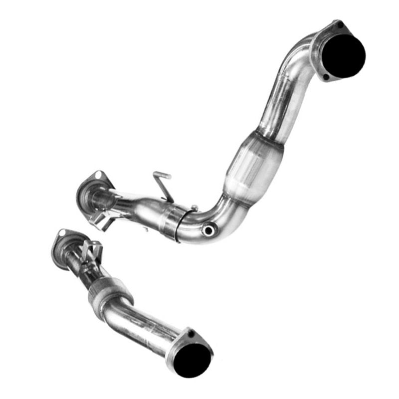 Kooks 06-10 Jeep SRT8 6.1L 3in In x 3in OEM Out GREEN Cat SS Conn. Pipes Kooks HDR Req 34003300 34003300 Photo - Primary