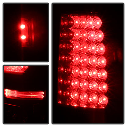 Spyder Chevy Silverado 1500 99-02 (Not Fit Stepside) LED Tail Lights Blk Smke ALT-YD-CS99-LED-BSM 5078063 5078063 User 1