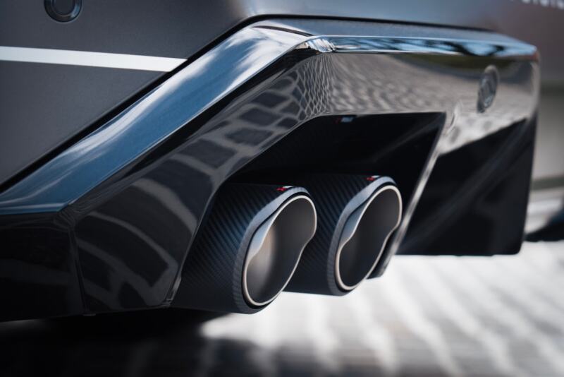 Akrapovic 2024+ BMW M5 (G90,G99) Round Carbon Fiber Tail Pipe Set TP-CT/78 TP-CT/78 User 1