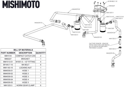 Mishimoto 18+ Ford F-150 2.7L EcoBoost Baffled Oil Catch Can Kit - Clear MMBCC-F27T-18SBE MMBCC-F27T-18SBE User 1