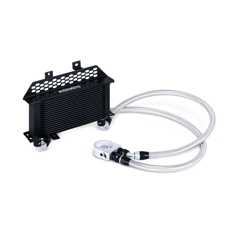Mishimoto Oil Cooler Kit PRE-SALE - Black 2013+ Ford Focus ST MMOC-FOST-13BK Photo - Close Up
