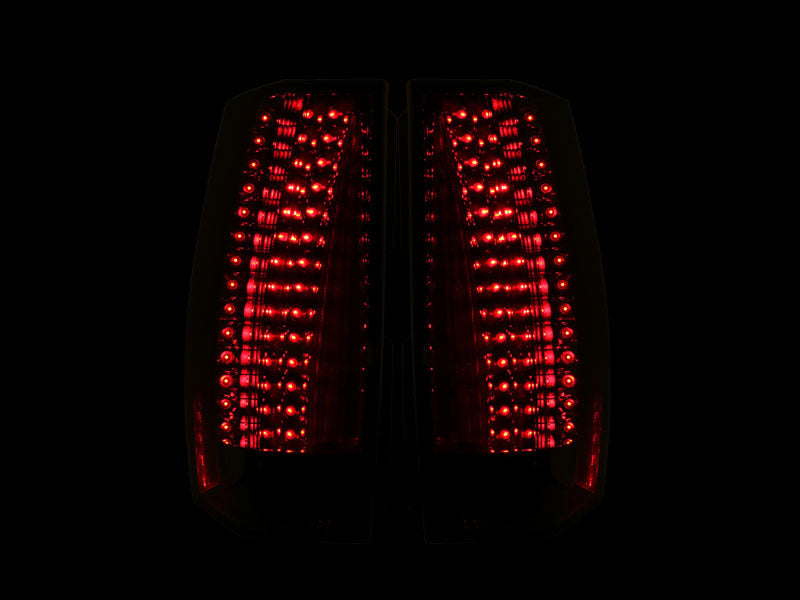 Anzo 2007-2014 Chevrolet Suburban LED Taillights Smoke - Escalade Look 311192 Photo - Unmounted