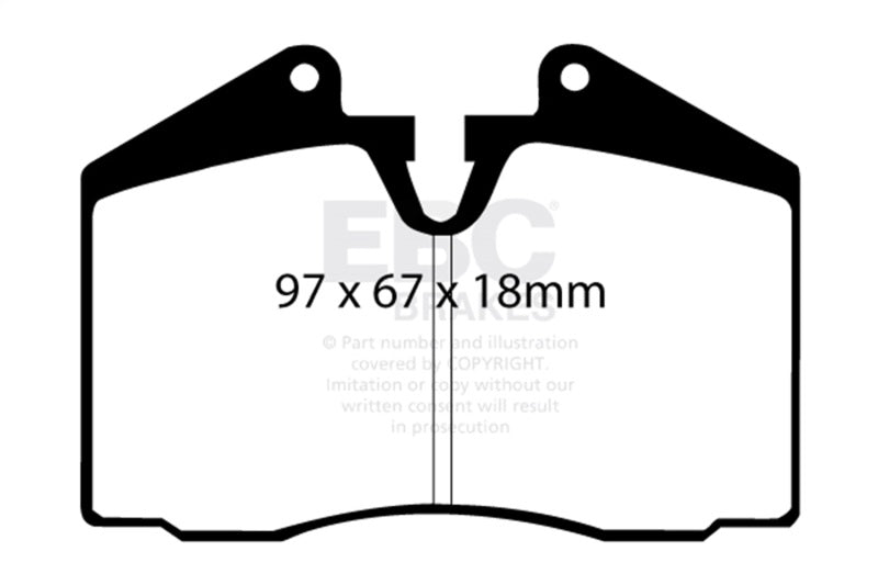 EBC Disc Brake Pad Set DP5612NDX Photo - Primary