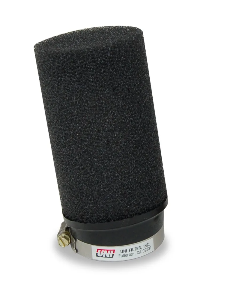 Uni Filter Snow Angled I.D 1 3/4in - O.D 2 3/4in - LG. 4in Snow Pod Filter UP-4182SA