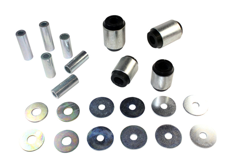 Whiteline Plus 02-09 Lexus GX470 / 06+ Toyota FJ Cruiser Fr C/A - Lwr Inner Front & Rear Bushing Kit W53312 W53312 Photo - Primary