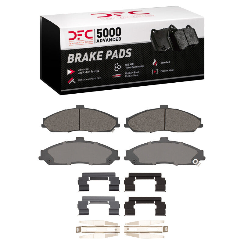 DFC DFC 5000 Advanced Low Met Brake Pads Brakes, Rotors & Pads Brake Pads - OE main image