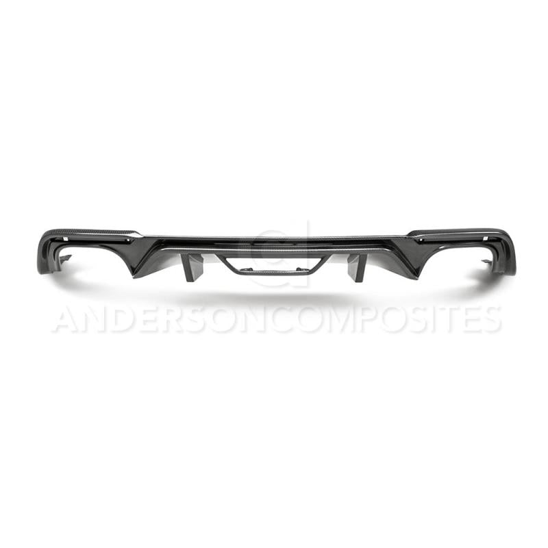 Anderson Composites 2018 Ford Mustang GT Type-OE Carbon FIber Quad Tip Rear Diffuser AC-RL18FDMU-AO AC-RL18FDMU-AO User 2