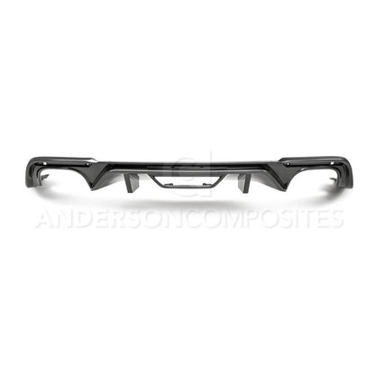 Anderson Composites 2018 Ford Mustang GT Type-OE Carbon FIber Quad Tip Rear Diffuser AC-RL18FDMU-AO AC-RL18FDMU-AO User 2