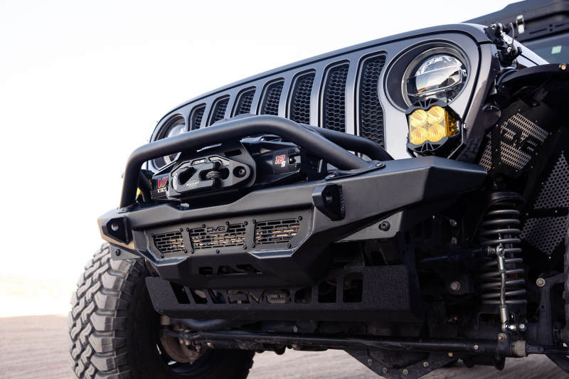 DV8 Offroad 18-23 Wrangler JL/Gladiator JT Spec Series Front Bumper FBJL-09 FBJL-09 Photo - Unmounted