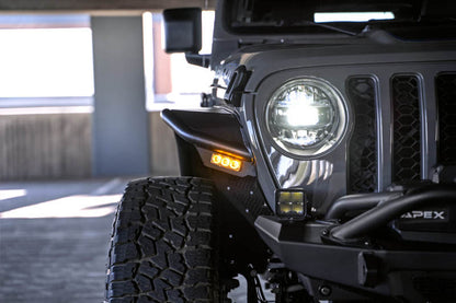 DV8 Offroad 18-23 Jeep Wrangler JL Spec Series Tube Fenders FDJL-06 FDJL-06 Photo - Unmounted