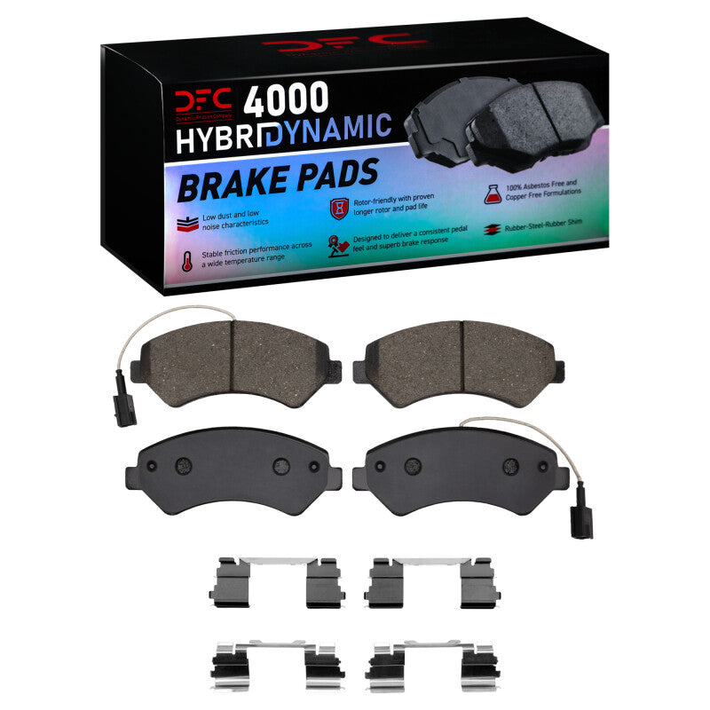 DFC DFC 4000 HybriDynamic Brake Pads Brakes, Rotors & Pads Brake Pads - OE main image