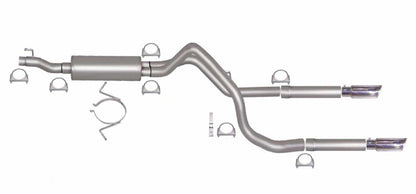 Gibson 06-08 Dodge Ram 1500 Laramie 5.7L 2.5in Cat-Back Dual Split Exhaust - Stainless 66549 66549 Photo - Primary