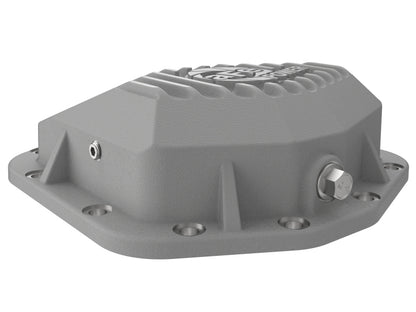 aFe Power Street Series Rear Differential Cover Raw w/Machined Fins 18-21 Jeep Wrangler JL Dana M200 46-71090A 46-71090A Photo - Unmounted