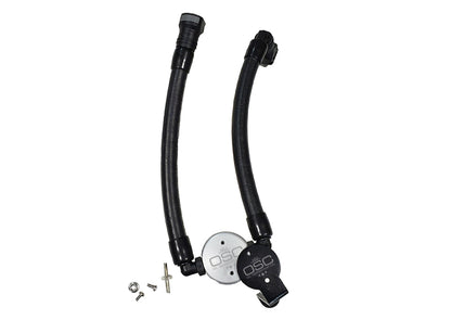 J&L 07-14 Ford Mustang GT500 Oil Separator 3.0 Passenger Side (Remote Mount) - Clear Anodized 3040P-C 3040P-C Photo - Primary