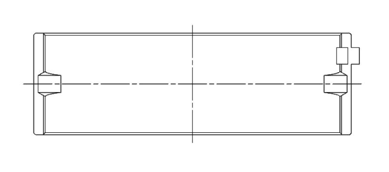 ACL Hyundai G4KF 2.0T (Theta II, 2010 on) 1998cc Inline 4 Turbo - Genesis, 5M1295H-STD Technical Drawing