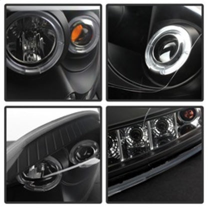 Spyder Dodge Ram 1500 06-08/Ram 2500 06-09 Projector Headlights LED Halo LED Blk PRO-YD-DR06-HL-BK 5010001 5010001 Photo - Unmounted