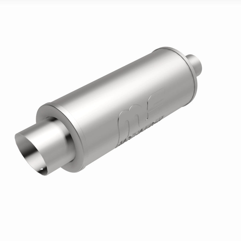 MagnaFlow 6" Round Center/Center Performance Muffler With Tip 14821 360 Degree Image Set