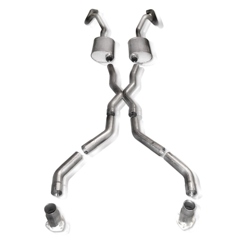 Stainless Works Chevy Camaro 1967-69 Exhaust 2.5in X-Pipe CA676925CSAR CA676925CSAR Photo - Primary