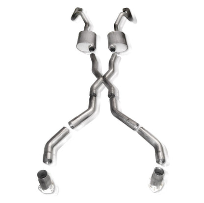 Stainless Works Chevy Camaro 1967-69 Exhaust 2.5in X-Pipe CA676925CSAR CA676925CSAR Photo - Primary