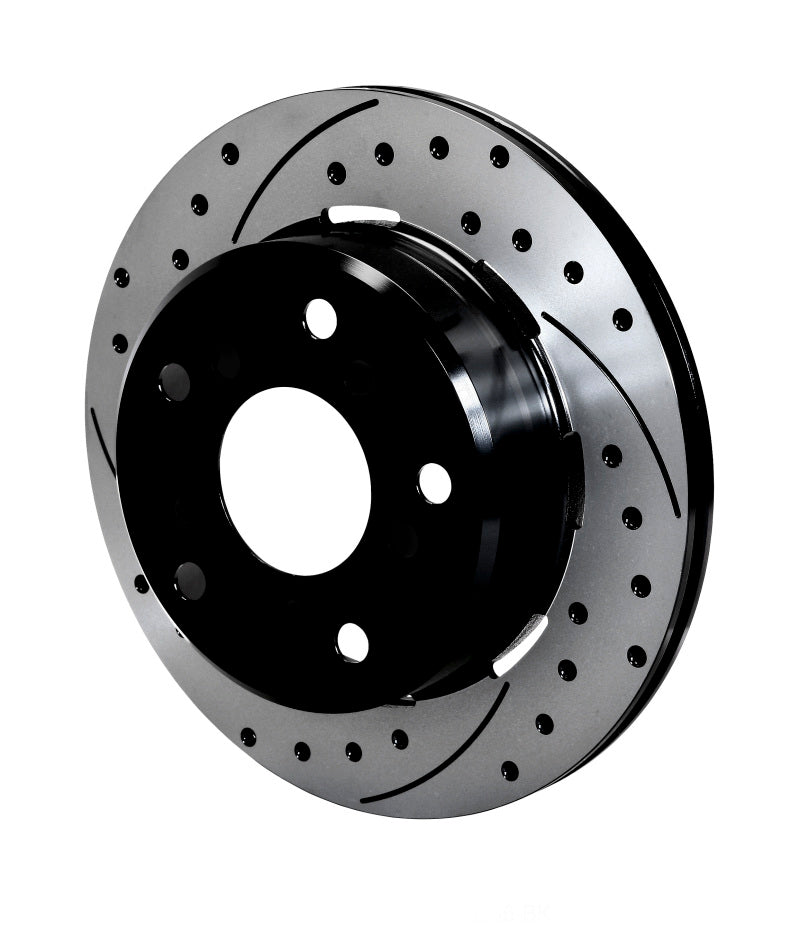 Wilwood Rotor-1.91" Offset-SRP-BLK-Drill-LH, 12.19 x .810 - 5 x 5.50 160-13337-BK Photo - Primary