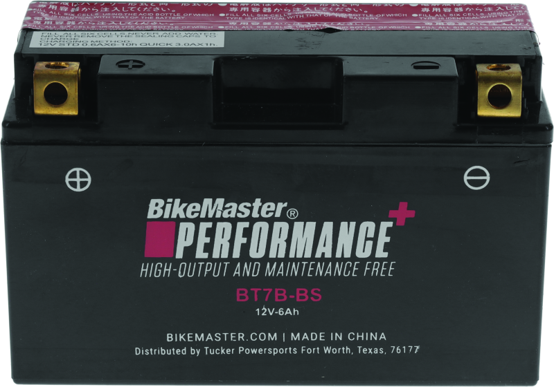 BikeMaster BT7B-BS Battery 781312 781312 Photo - Primary