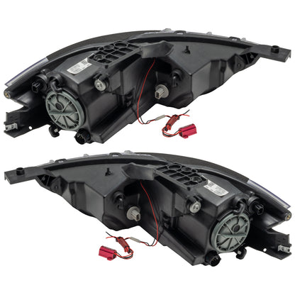 ORACLE Lighting Oracle 13-14 Dodge Dart (HID Style) SMD HL - Black - ColorSHIFT w/ 2.0 Controller 7142-333 7142-333 Photo - Mounted