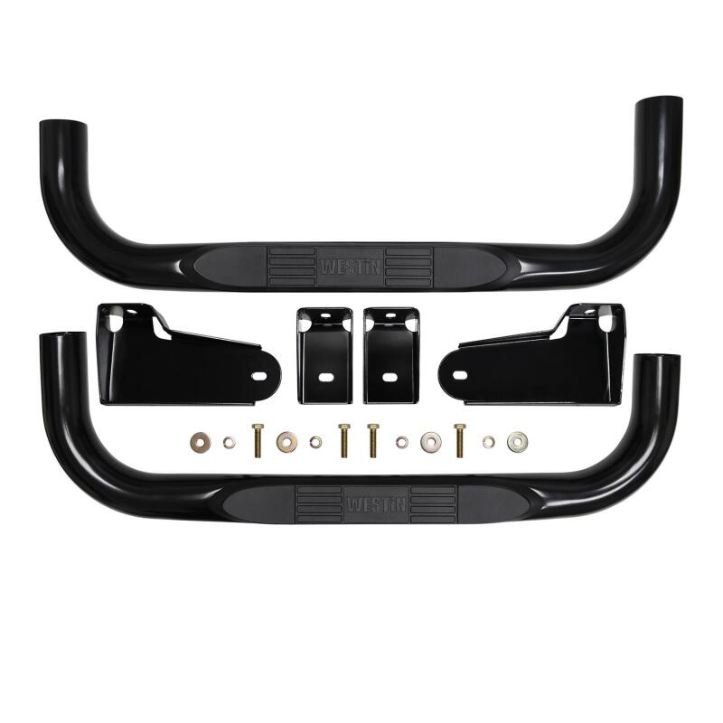Westin 19-20 Chevy/GMC Silverado/Sierra 1500 Regular Cab E-Series 3 Nerf Step Bars - Black 23-4115 23-4115 Photo - Unmounted