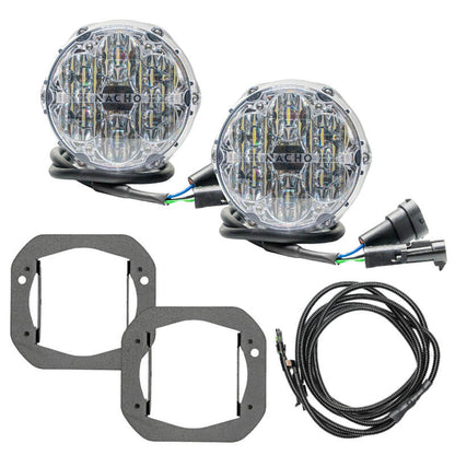 ARB Jeep JL/JT Nacho SAE Only White Plug N Play Fog Light Kit (Bumper Kit) V3JW1KWSO V3JW1KWSO Photo - Primary